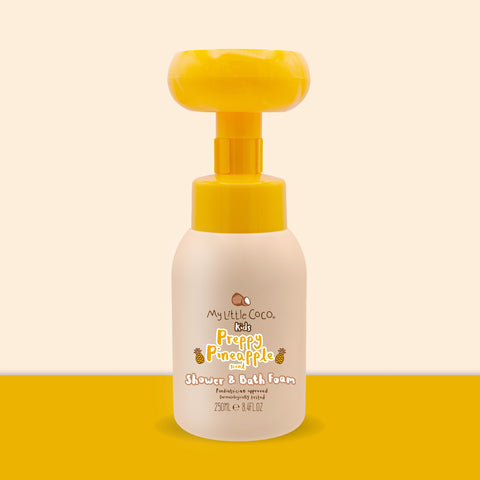 Kids Preppy Pineapple Shower & Bath Foam