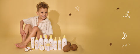 Shop our super gentle bath, body & styling products..