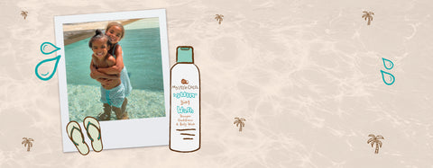 Swim days made simple with our 3-in-1 wash!