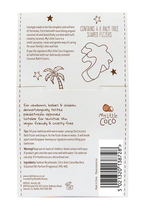 Coconut Bath Fizzers