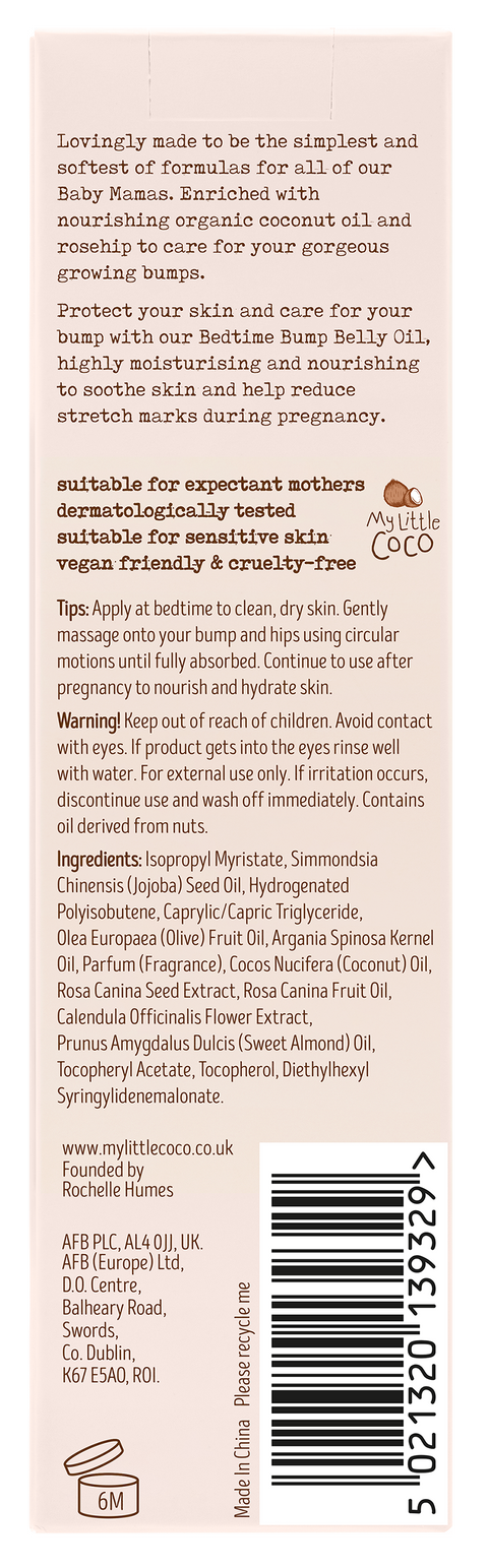 BABY MAMA Bedtime Bump Belly Oil